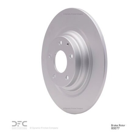 Dynamic Friction Co Disc Brake Rotor - 600-80077 600-80077
